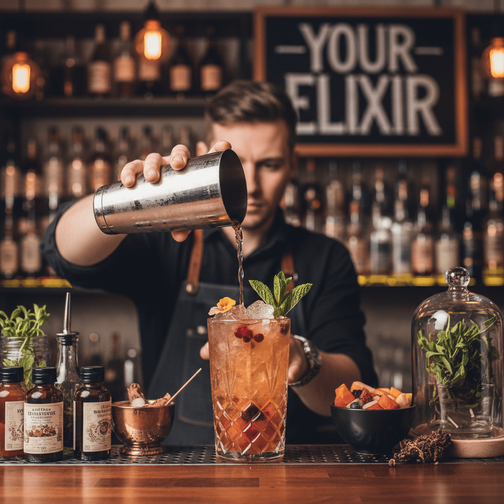 Custom made drink preparation